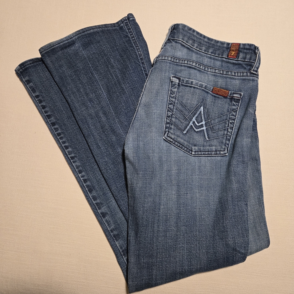 7 For All Mankind Jeans Women "A" Pocket sz28
